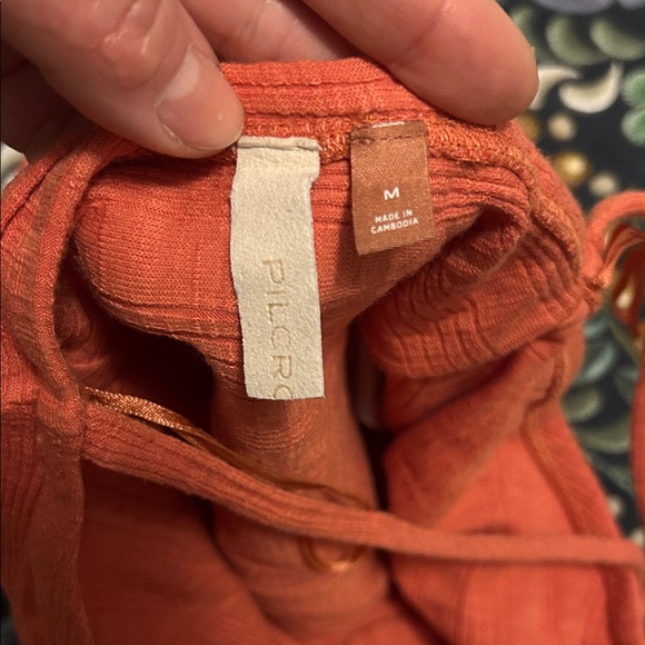 Pilcro Coral Rushed Top - Picture 5 of 7